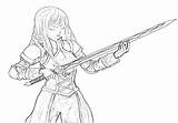 Sword Master Coloring Pages Zelda Clipart Cliparts 333px 27kb Library sketch template