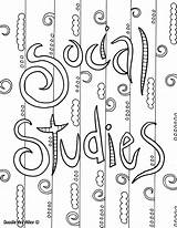 Binder Subjects Colouring Grade Alley Caratulas Portadas Cuadernos Mediafire Klabunde Susan Classroomdoodles Portada Sociales Estudios sketch template