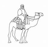 Camel Kleurplaat Kameel Kleurplaten sketch template