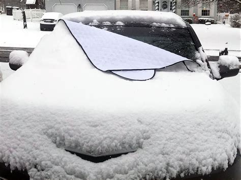 premium snow windshield cover  glare guard car windshield snow cover  ice sleet hail