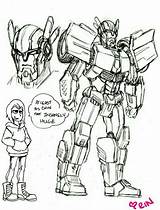 Prime Transformers Sentinel Funny sketch template
