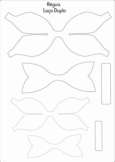hair bow template printable refreshing hair bow templates cost
