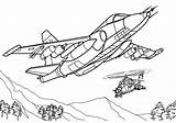 Coloring Plane Pages War sketch template