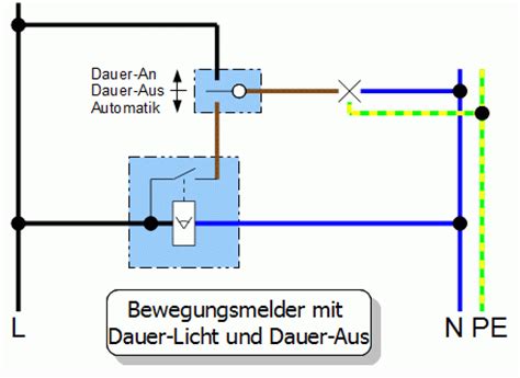 schaltplan  bewegungsmelder  lampen wiring diagram