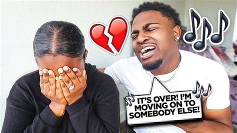 Breaking Up With My Girlfriend Using Song Lyrics Emotional Youtube