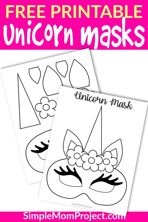 printable unicorn crafts
