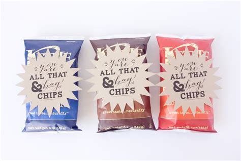 bag  chips printable valentine idea