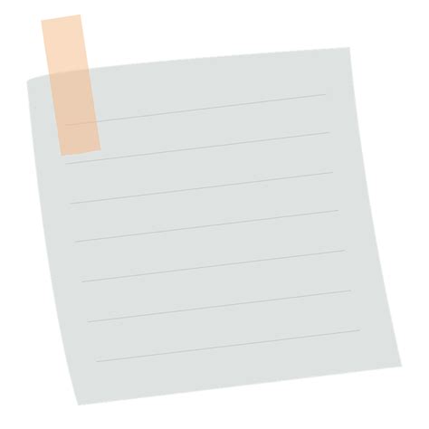 paper note illustration  vector