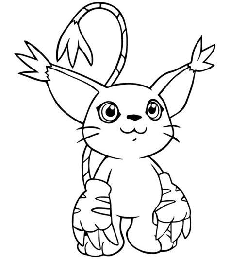 digimon veemon pages coloring pages