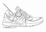 Presto Schuhe Sneaker Hypebeast Tekenen Dunk Yeezy Tekening Malvorlage Malvorlagen Jordans Kicksart sketch template