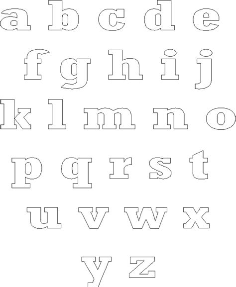 frugal scrapbooker alphabet templates