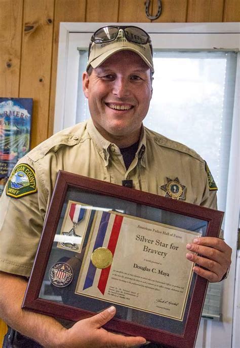 Deputy Maya Receives Silver Star For Bravery Islands