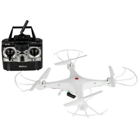 vivitar  ghz aerial drone  hd camera white walmartcom