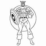 Coloring Avengers Pages Captain America Printable Marvel Avenger Panther Kids Wonderful Drawing Toddler Getcolorings Color Lego Ultron Stone Age Getdrawings sketch template