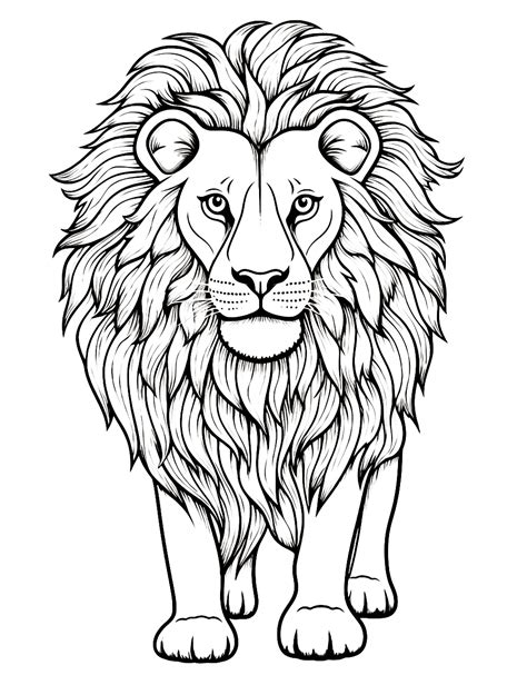 realistic cute animal coloring pages