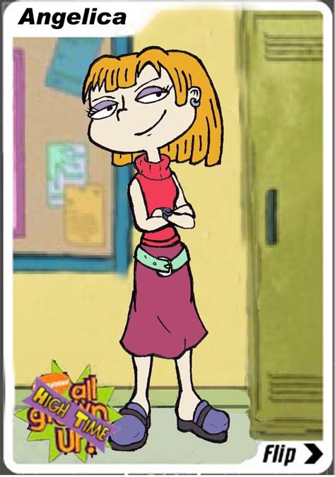 angelica e card by axixion on deviantart rugrats all grown up pinterest
