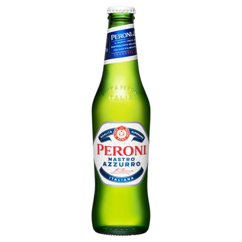 peroni nastro azzurro lager beer bottle ml bb foodservice