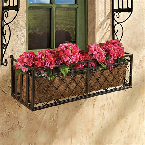 design toscano rectangular window box planter reviews wayfair