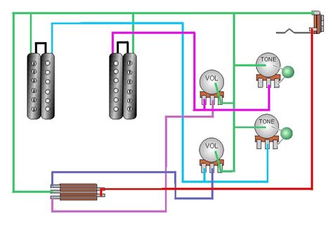 guitar wiring diagrams  pickups  volume  tone definition english stanley wiring