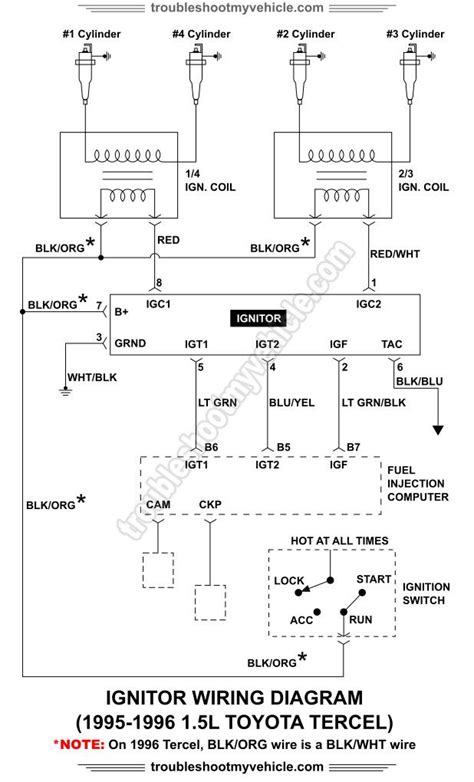 toyota tacoma ignition wiring diagram