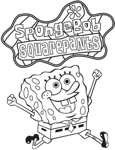nickelodeon spongebob coloring pages  kids