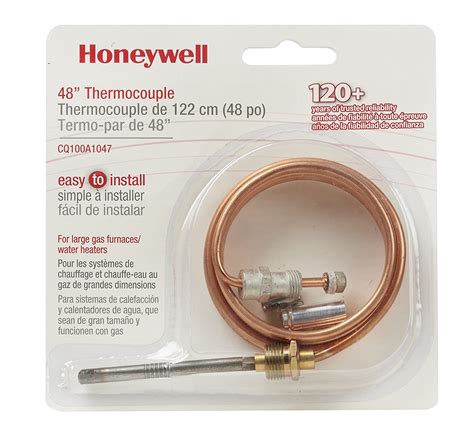 honeywell cqa  replacement thermocouple   millivolt system toolboxsupplycom