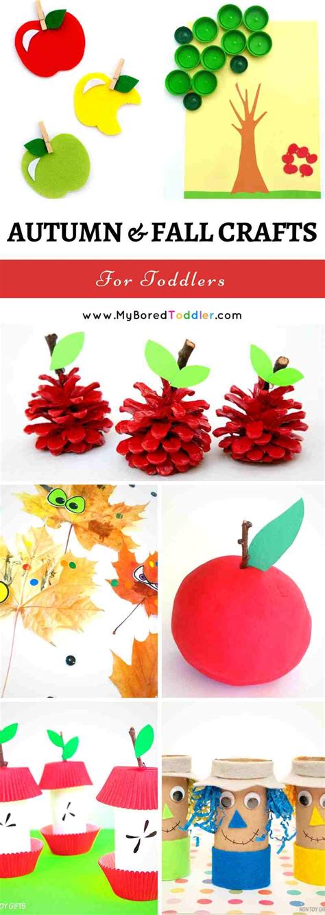 fall crafts  toddlers fun autumn  fall themed crafts