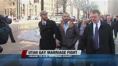 same sex marriage dispute in utah heads to supreme court youtube