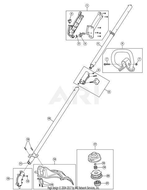 troy bilt tbec cdzc cdzc tbec parts diagram  general assembly