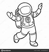 Astronaute Astronauta Astronaut Astronautas Concernant Encequiconcerne Preschool Zeichnung Astronauten sketch template