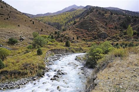 ala archa national park canyon  osh pictures kyrgyzstan