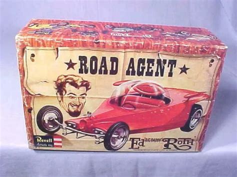 rare  original revell ed big daddy roth road agent  nos