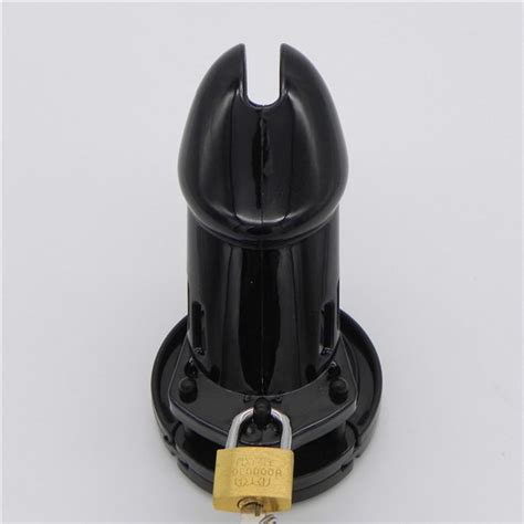 wholesale new cb6000 cock cages penis lock black plastic male chastity cage belt device adult