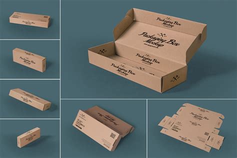 rectangular packaging box mockups packaging mockups creative market