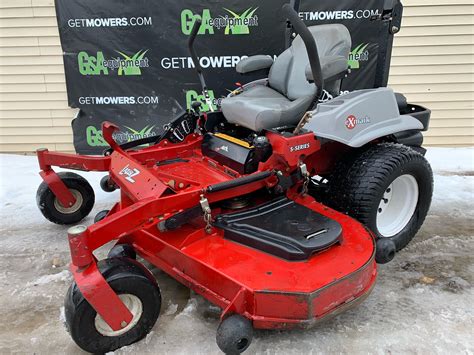exmark lazer  commercial  turn mower whp efi   month lawn mowers  sale