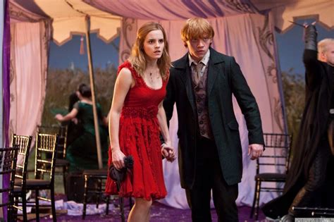 Wedding Of William Weasley And Fleur Delacour Harry Potter Scene Ron