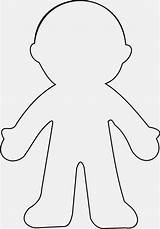 Para Corpo Molde Colorir Humano Bonecos Eva Imagem Boneca Pano Body Preschool Dolls Outline Boneco Contorno Teaching Um Rag Papel sketch template