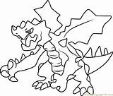 Pokemon Coloring Druddigon Pages Yveltal Color Pokémon Getcolorings Clipartmag Xy Coloringpages101 sketch template