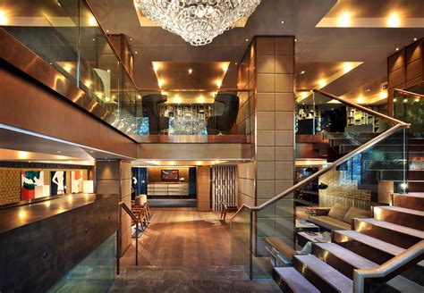 stylish luxury hotels  london  architectural digest