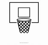 Canasta Baloncesto Hoop Clipground sketch template