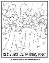 Coloring Pages Cooperation Responsibility Exercise Scouts Cub Fitness Preschool Printable Body Color Wolf Preschoolers Kids Scout Sheets Getcolorings Tiger Getdrawings sketch template