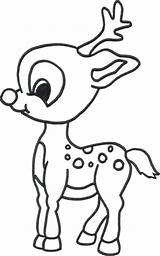 Reindeer Face Coloring Pages Silhouette Getdrawings Printable sketch template