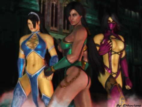 Mortal Kombat Wallpaper Kitana Mileena Jade By Ethaclane