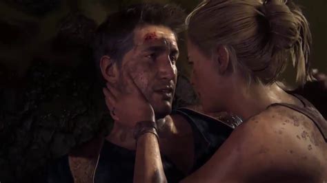 Uncharted 4 A Thief S End All Nathan Drake And Elena Kiss