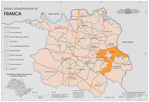 associacao paulo duarte mapa dos municipios da regiao administrativa de franca rafranca