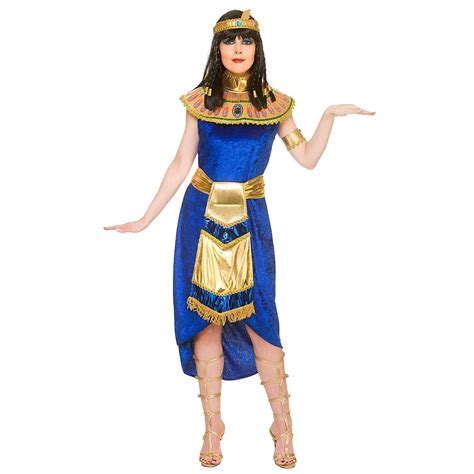 Princess Cleopatra Blue Adult Costume