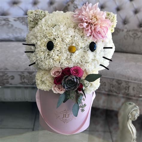 jlf pink  kitty  kitty wedding flower gift ideas flower