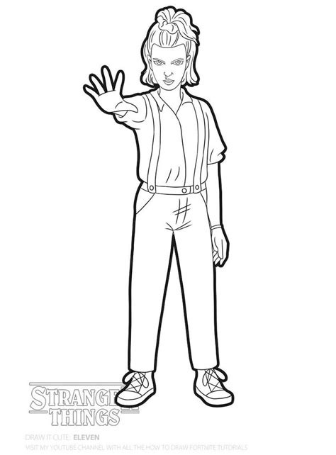 Top 15 Printable Stranger Things Coloring Pages Online
