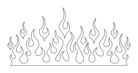 flame template   flame template png images