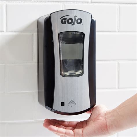 GOJOÂ® 1919-04 LTX-12 1200 mL Chrome Touchless Hand Soap